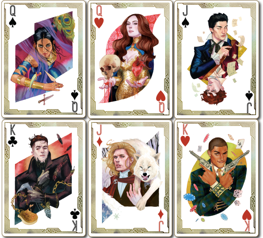 Risultati immagini per crooked kingdom cards